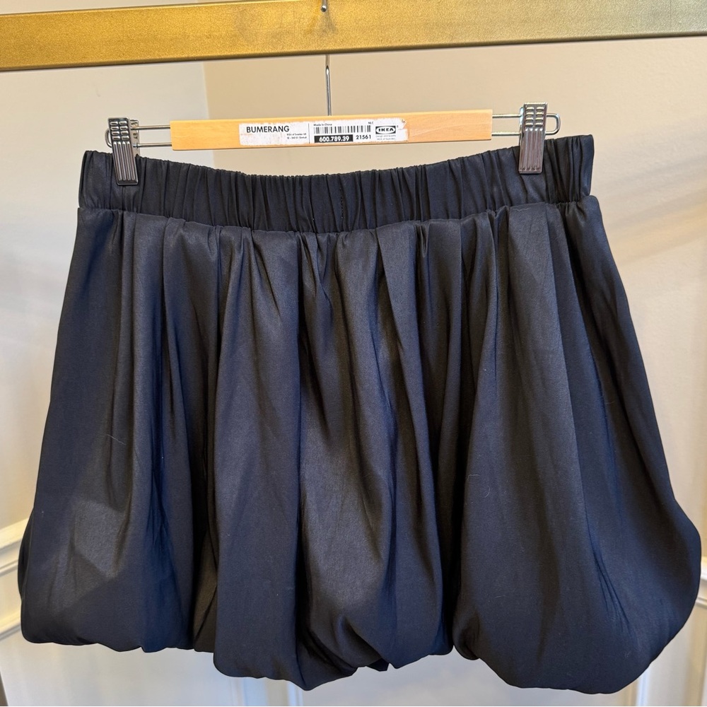 a new day Black Mini Bubble Skirt - Picture 4 of 4